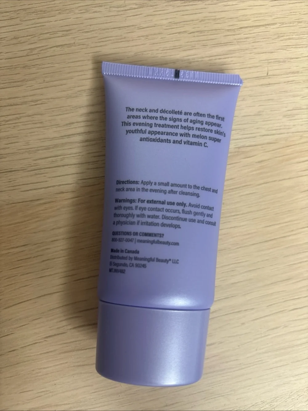 Meaningful Beauty Cindy Crawford Firming Chest and Neck Crème - SEALED